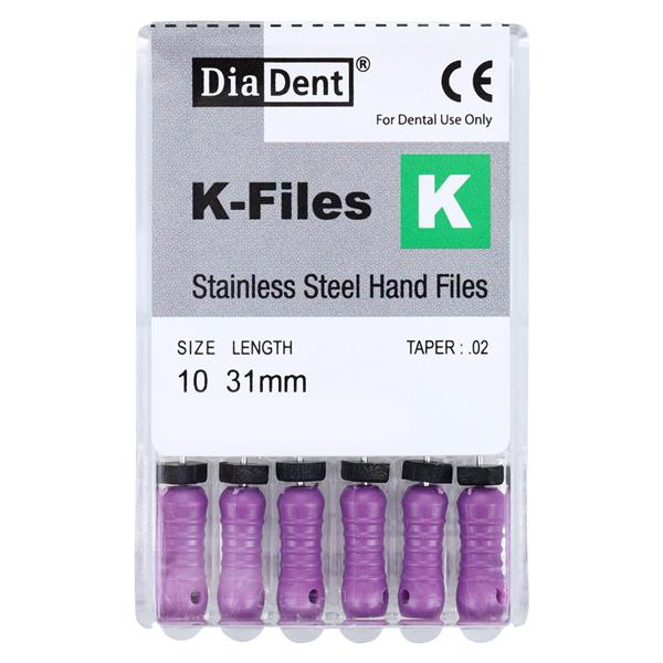 K-File Size 10 31mm 6pcs
