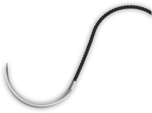 Silk USP 4/0 (EP 1.5) 3/8 Cutting Needle 26mm 75cm 24pcs