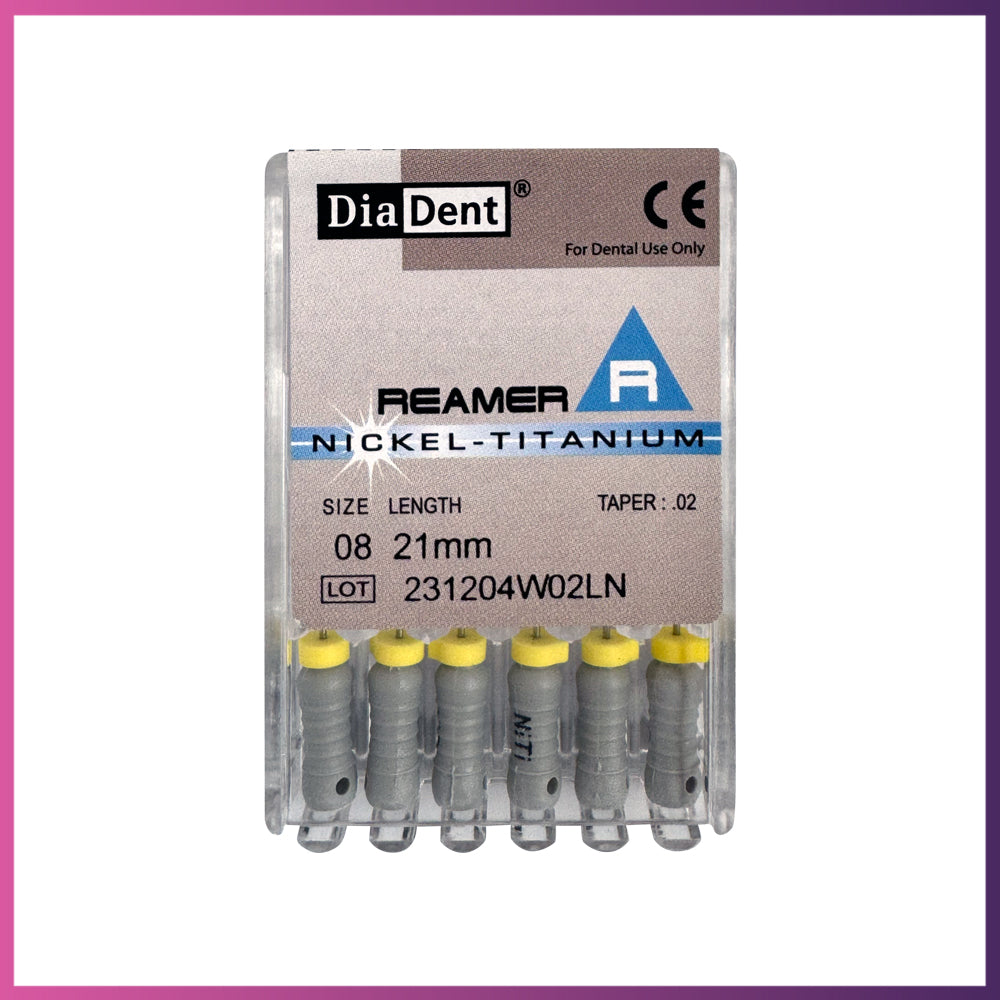 NiTi Reamer Size 008 21mm 6pcs