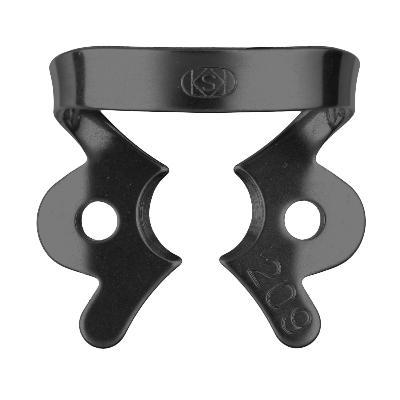 Rubber Dam Clamp #209 Winged Lower Premolars Black