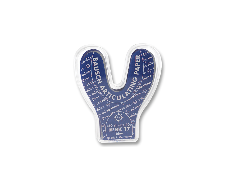 Arti-Check 40µ Blue Horseshoe 150pcs