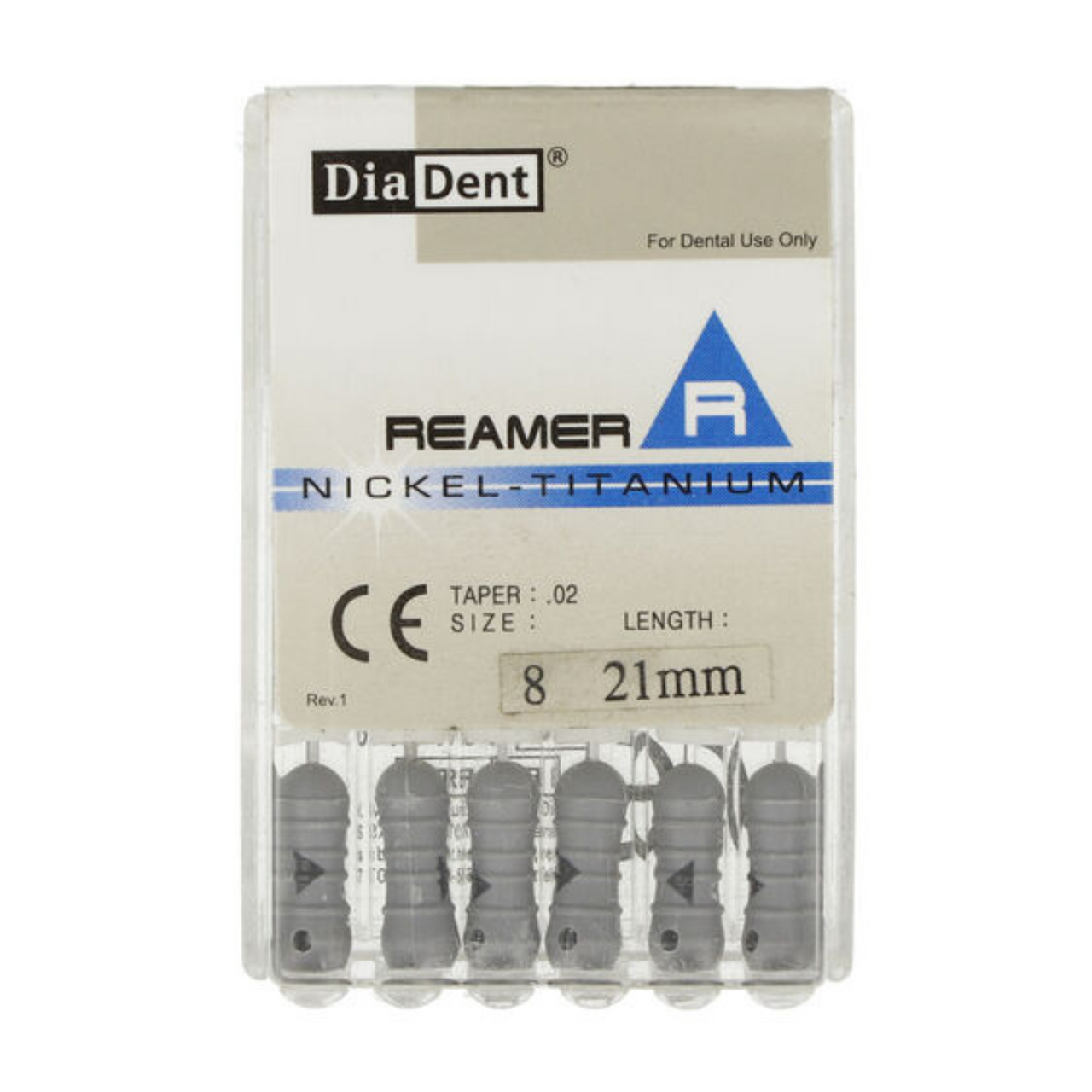 NiTi Reamers Size 80 21mm 6pcs
