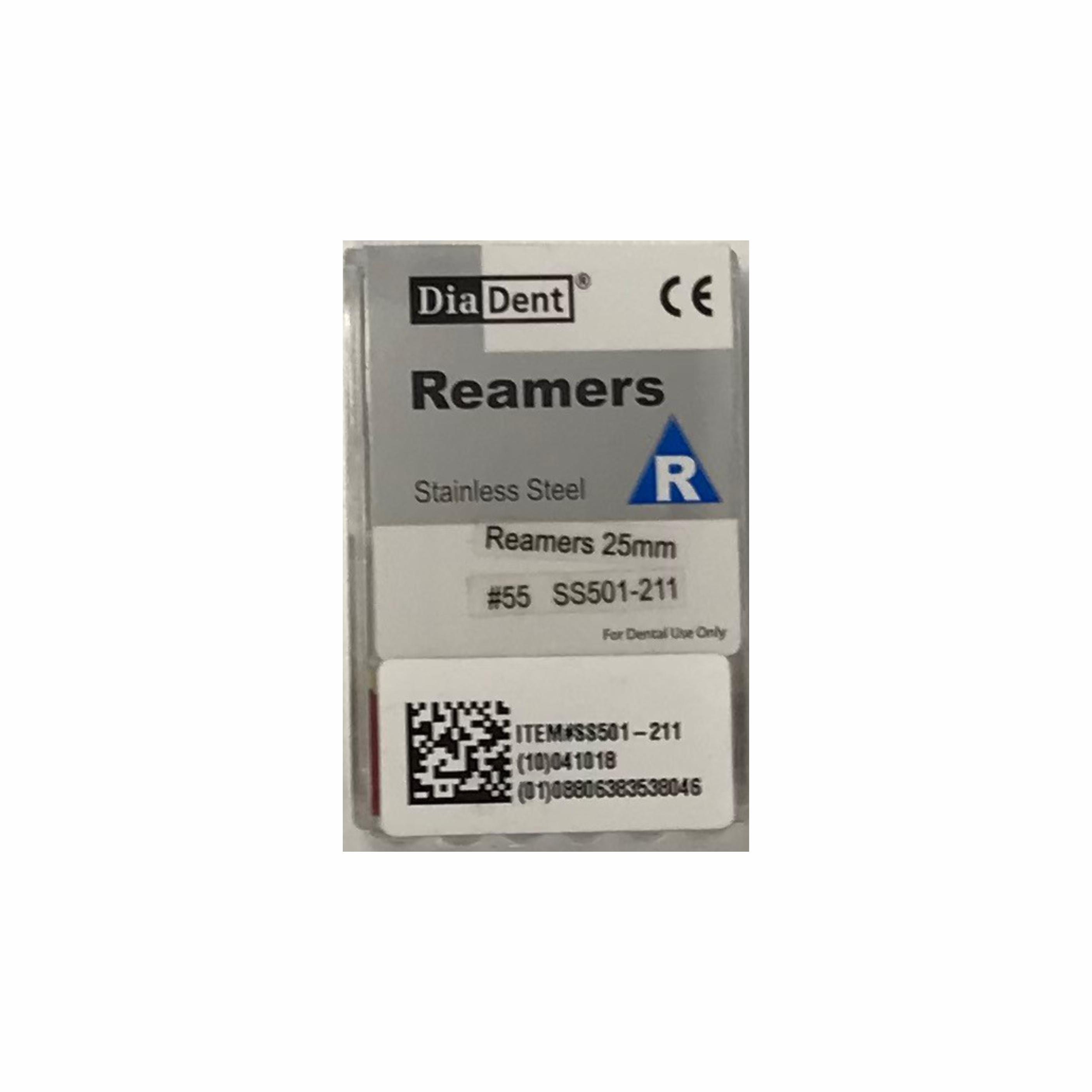 Hand Reamer Size 55 25mm 6pcs