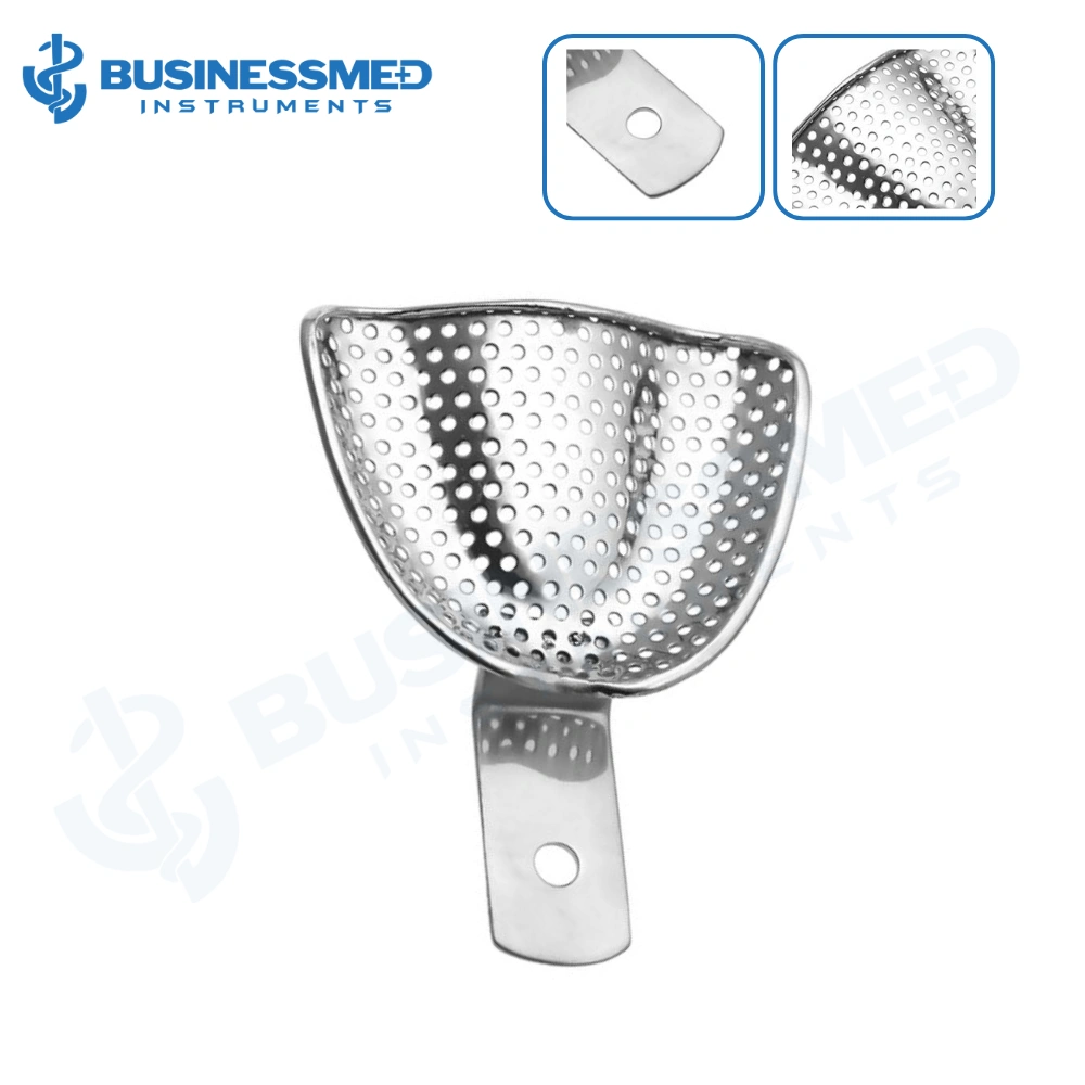 Edentulous Impression Tray Perforated Size S Upper