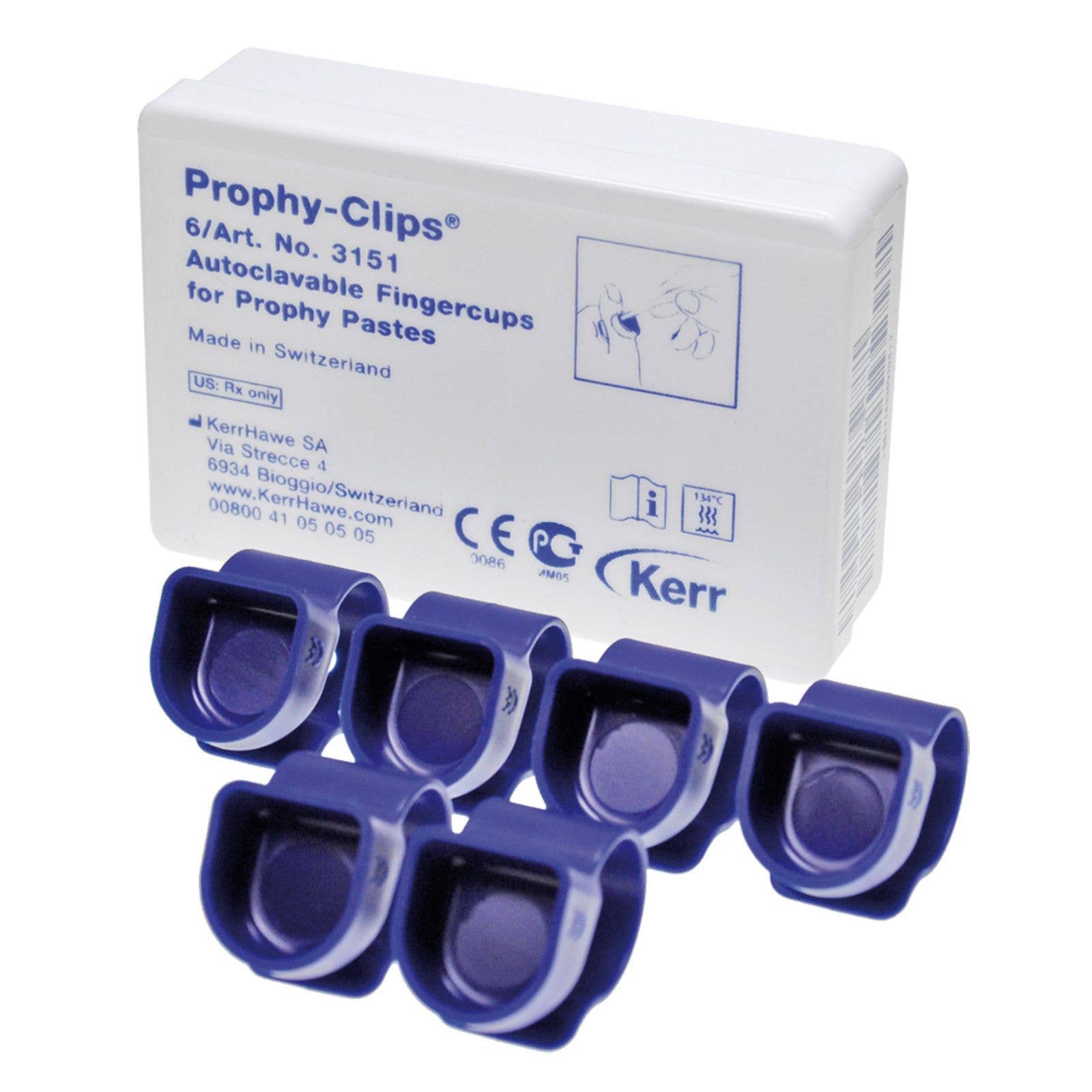 Cleanic Prophy Clips 6pcs