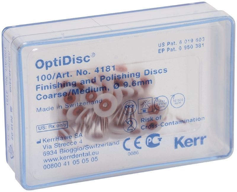 OptiDisc 9.6mm Coarse/Medium 100pcs