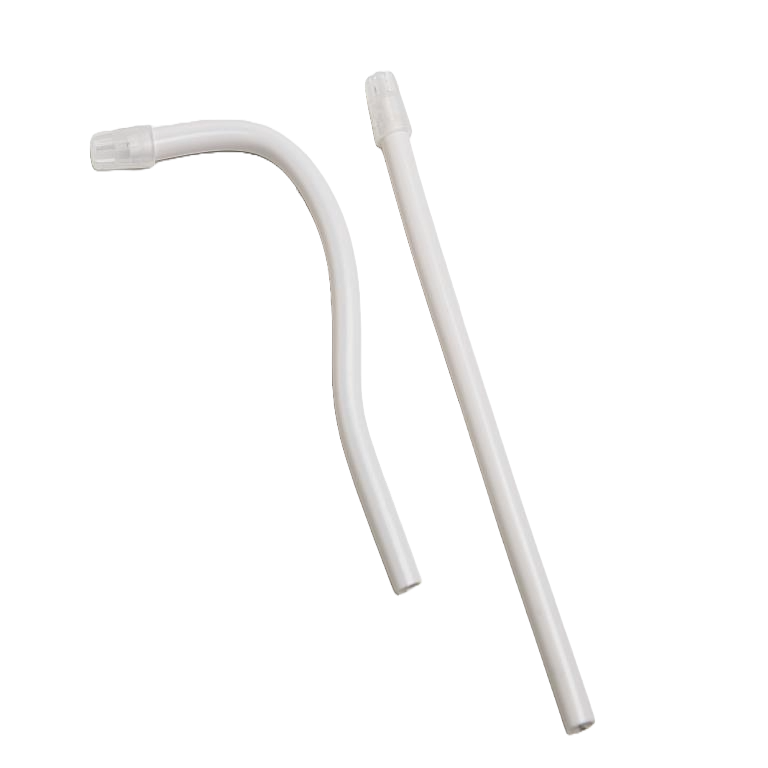PLUSS Aspirator Tips Removable End White Opaque 100pcs
