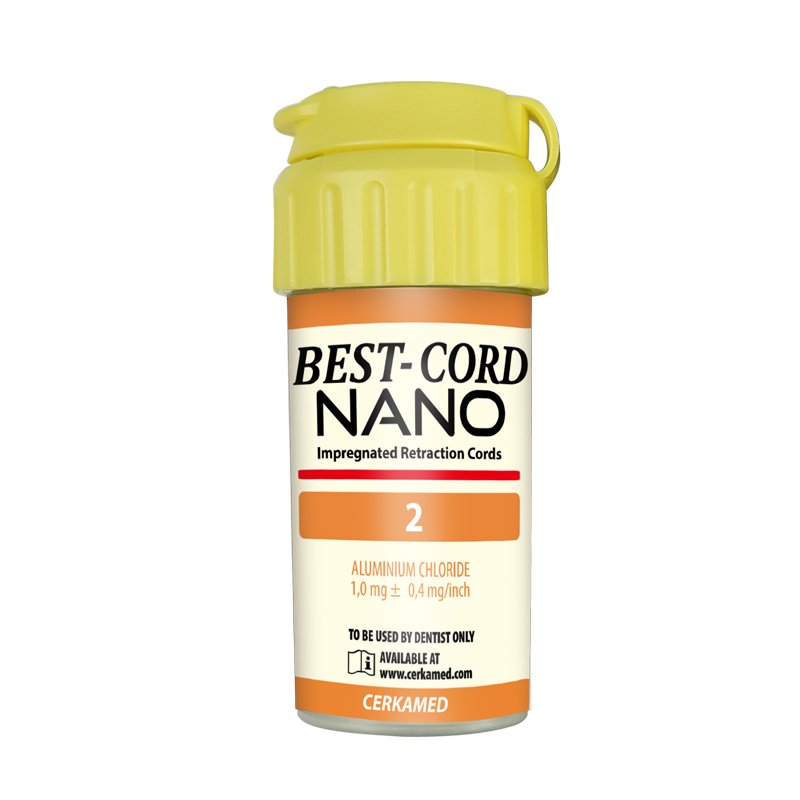 Best-Cord Nano Retraction Cord Size 2 Impregnated