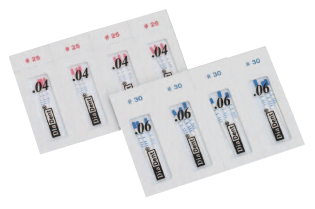 Paper Points ISO 25 .02 Taper 200pcs