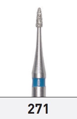 Diamond Bur Flame 271 FG 0.7mm 5pcs