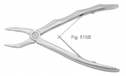 Extraction Forceps Pediatric #51SB Upper Roots