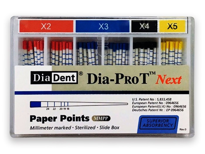 Dia-ProT NEXT Paper Points X5 100pcs