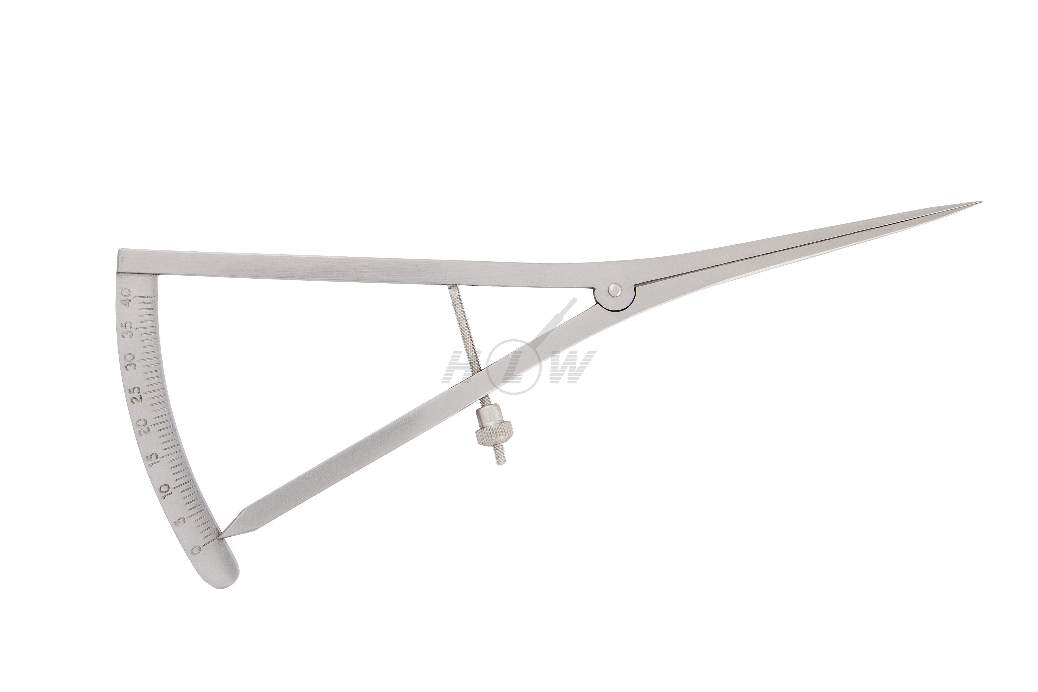 Measuring Ruler 17cm Curved
