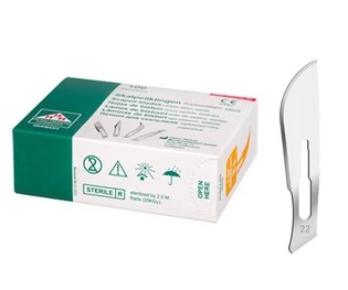 Scalpel Blades #22 100pcs