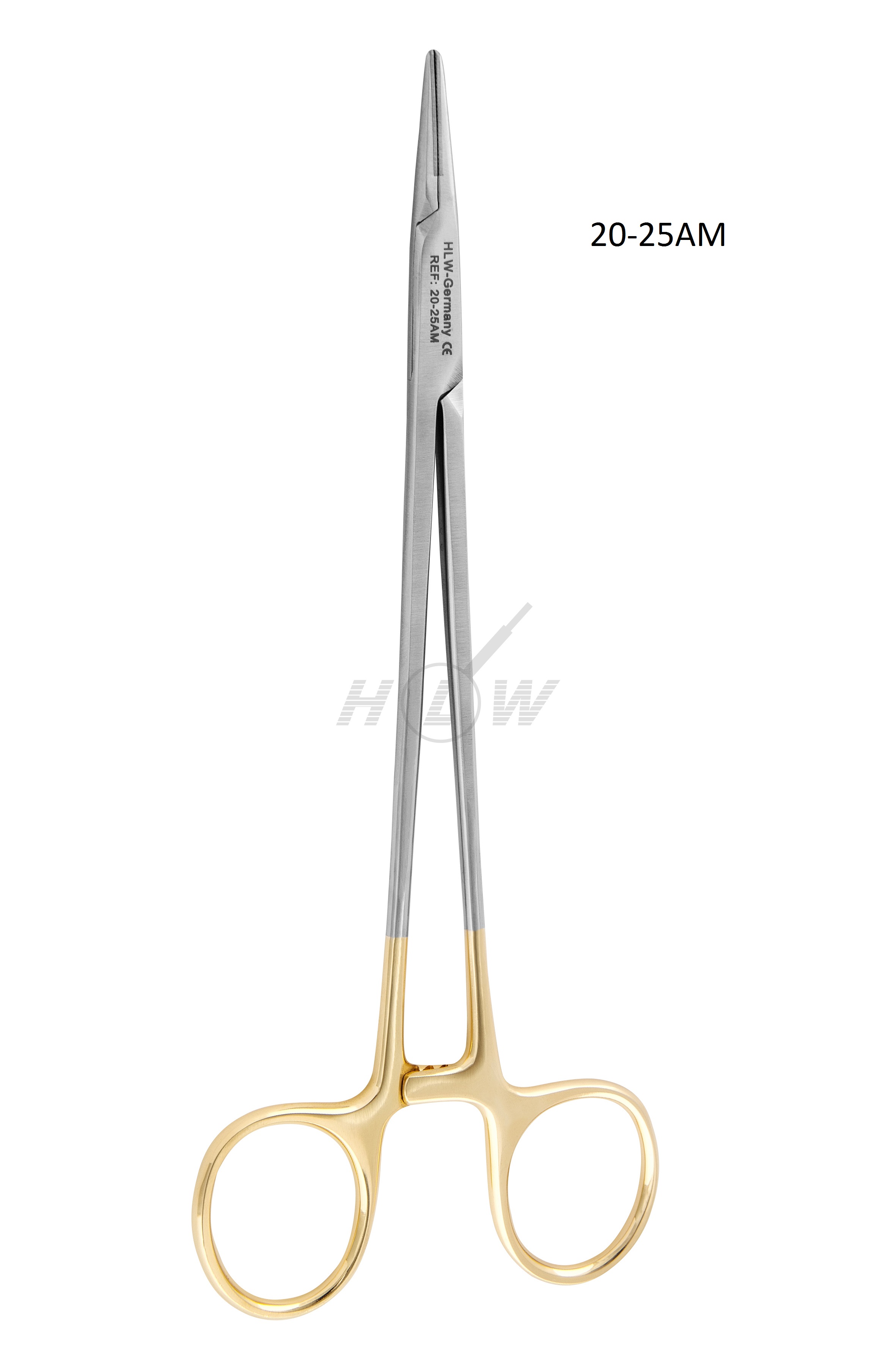 Mayo-Hegar Needle Holder TC Straight 16cm Micro