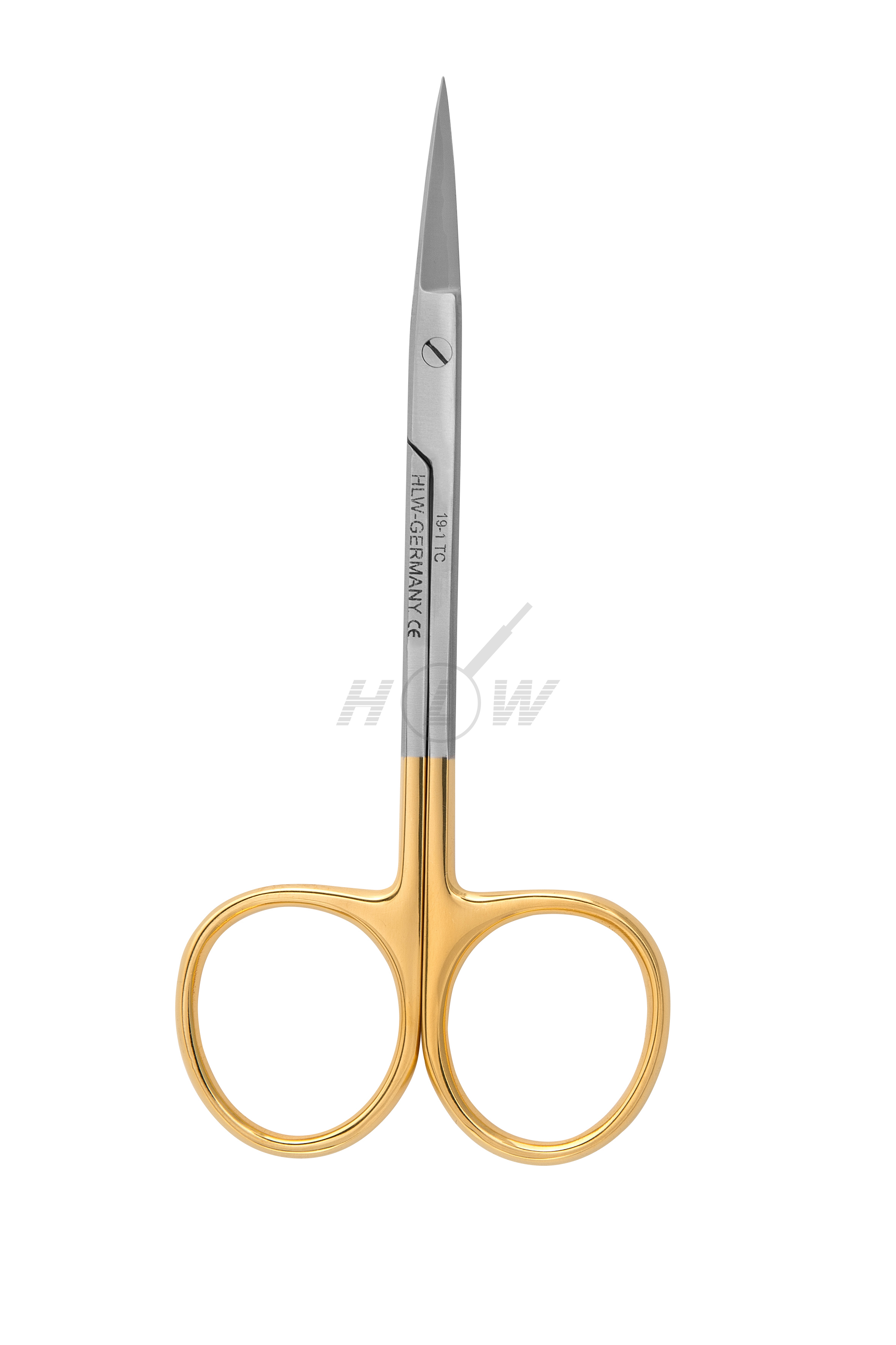 Iris Scissors Curved 11.5cm TC