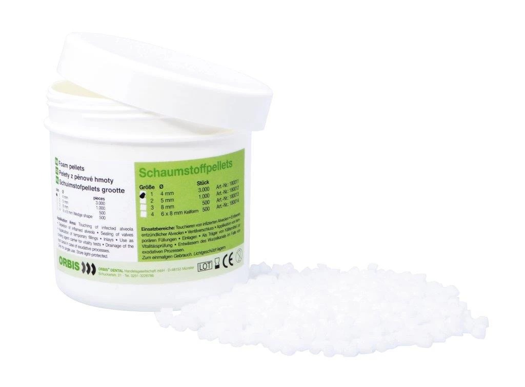 Pele Tim Foam Pellets 8mm 500pcs