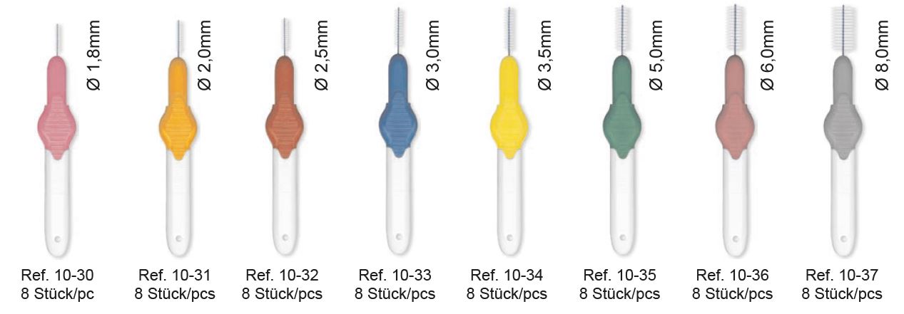 Interdental Brush 5.0mm with Cap