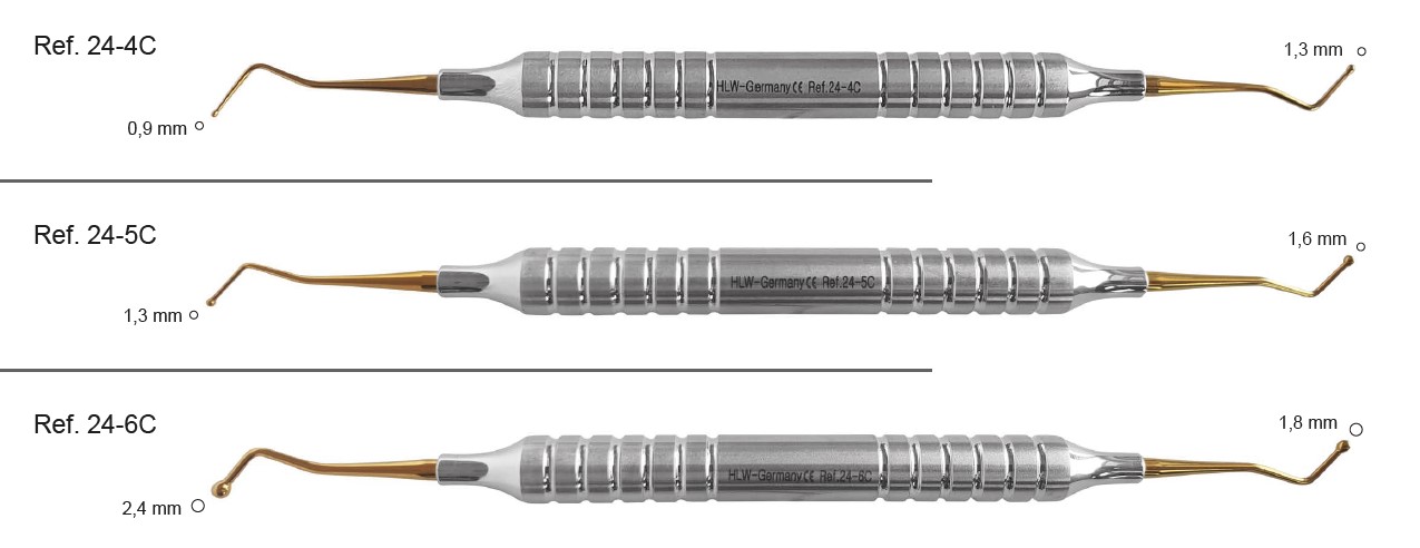 TOP Ball Modeling Instrument 1.3mm/1.6mm