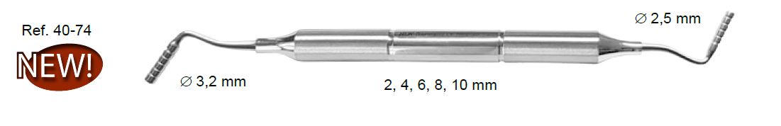 Implant Probe with Measurement Scale