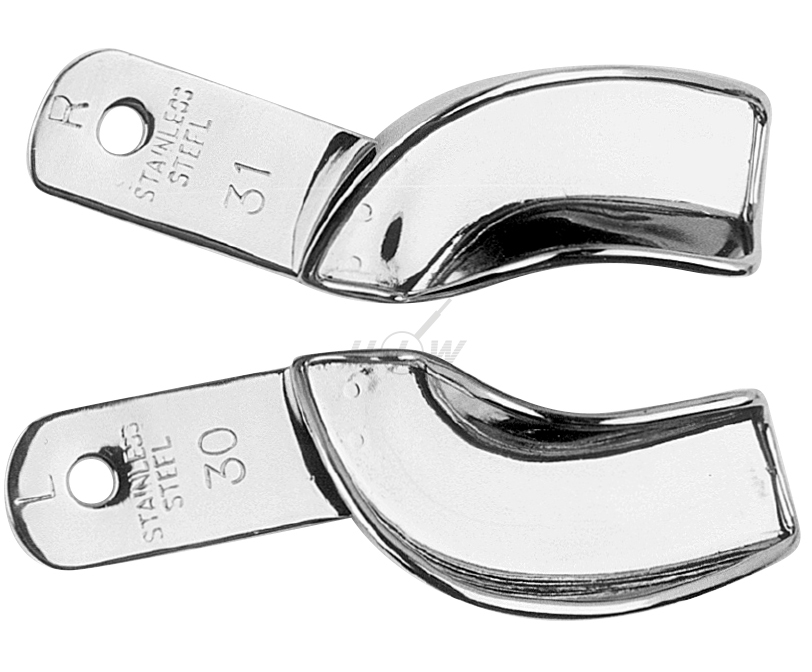 Sectional Impression Tray Left Side Non-Perforated