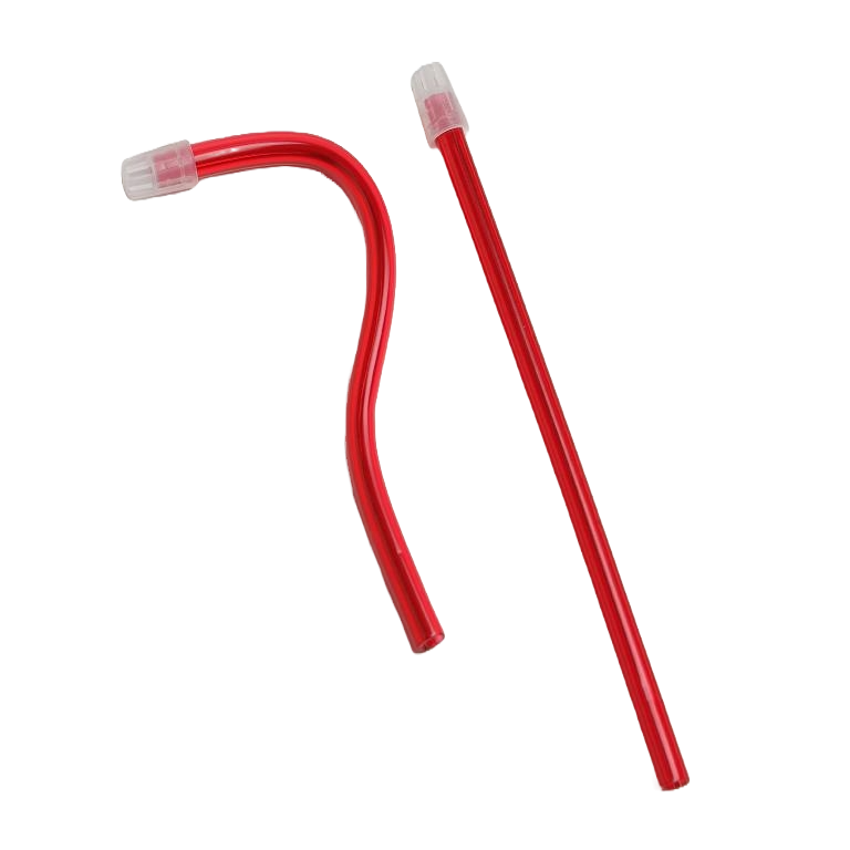 PLUSS Aspirators with Removable Tip Red 100pcs