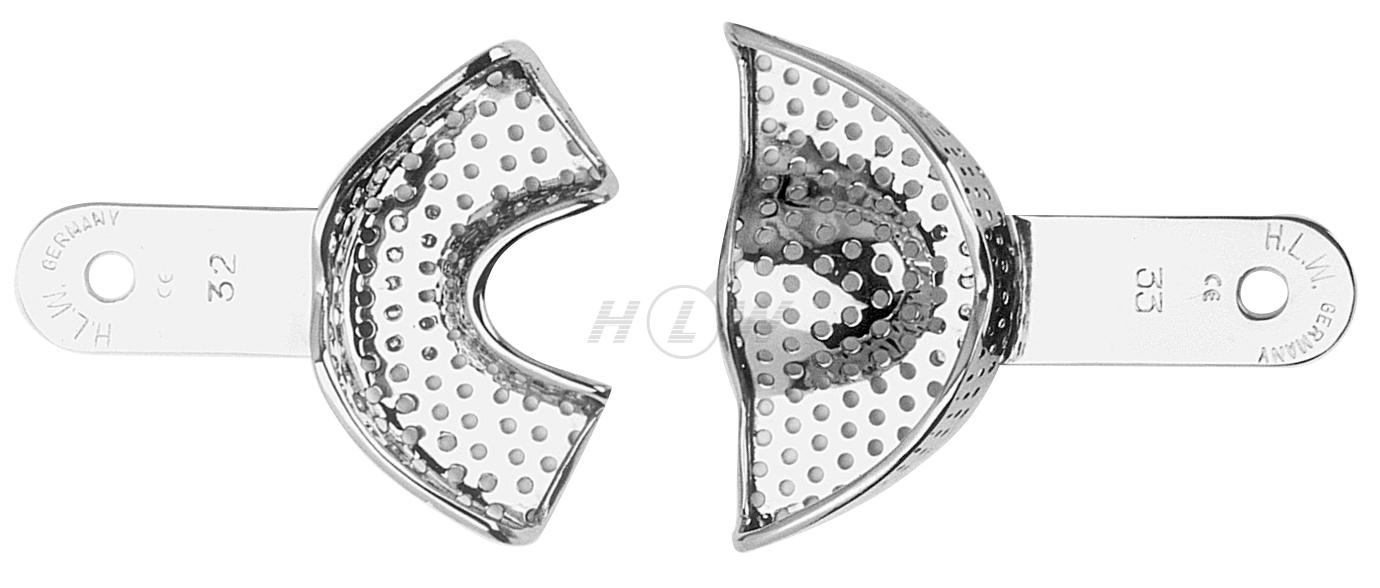 Partial Impression Tray Lower Perforated