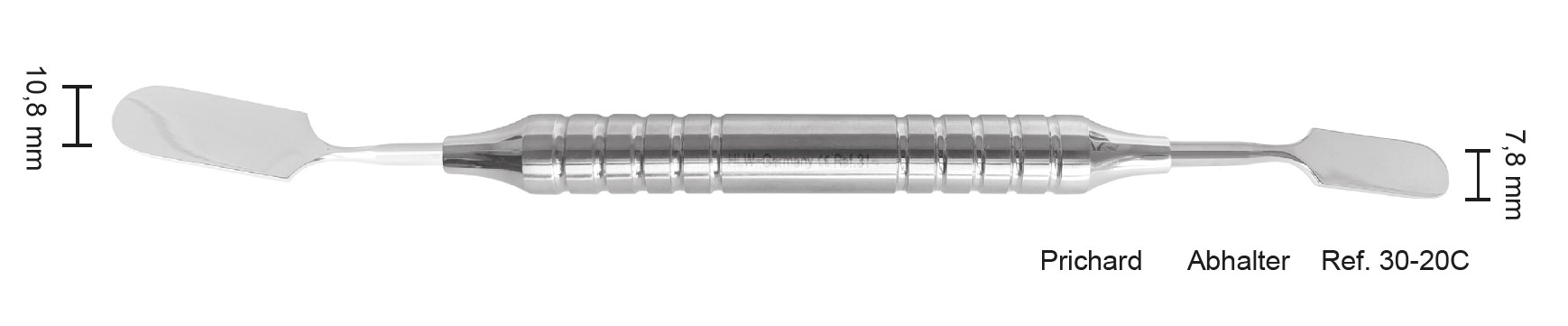 Prichard Double-Ended Raspatory