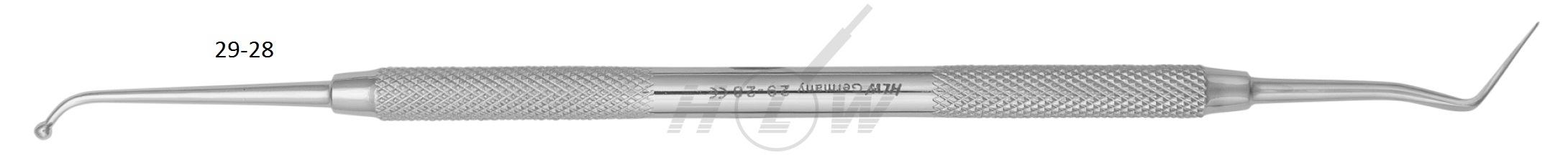 Modeling Instrument Ball Burnisher/Paddle 2.0mm 29-28