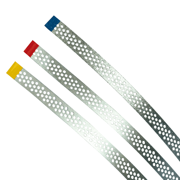 Perforated Diamond Strips Medium 2.5mm 10pcs