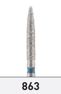 Diamond Bur Flame 863 FG 1.2mm 5pcs