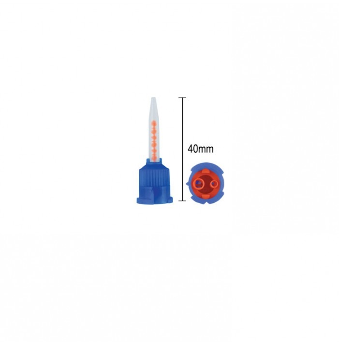 Mixing Tips 4:1 Blue 40mm 50pcs